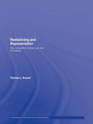 cover image of Redistricting and Representation